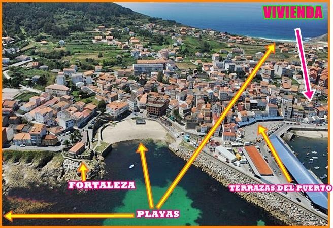 Apartamento Paseo Del Puerto 2 Finisterre Exteriör bild